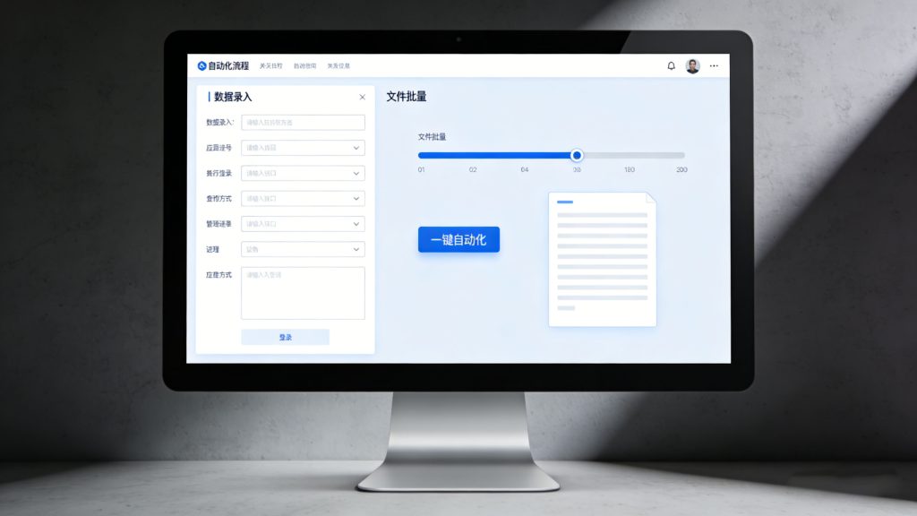 办公自动化 Autodone 易指点 鼠标连点 键盘连点 键盘鼠标自动化